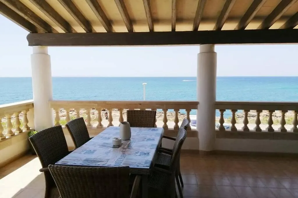 Daire Vistamar Sa Rapita Mallorca,Primera Linea De Playa